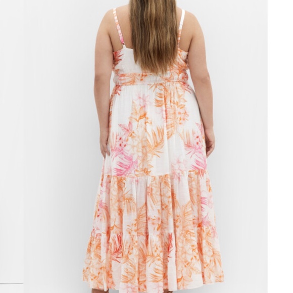 City Chic Kehlani Print Sleeveless Maxi Dress (Plus) XS/14W - Picture 2 of 13